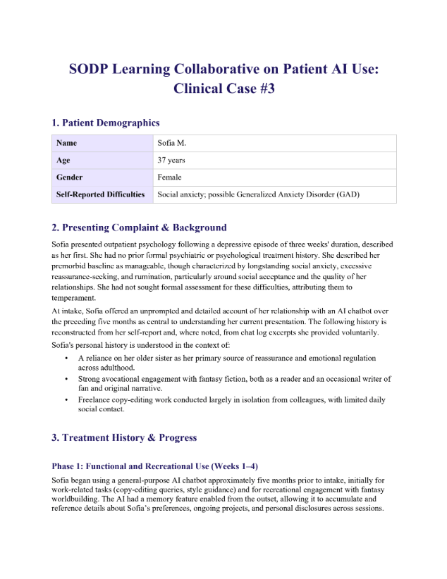 Image of the SODP Clinical Case # 3 Presentation
