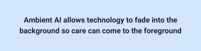 ambient AI blog post