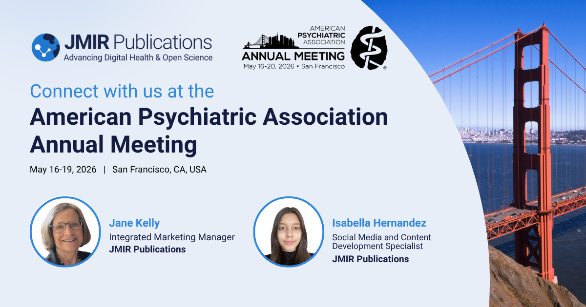 Blog header for the American Psychiatric Association annual meeting featuring a picture of the Golden Gate bridge in San Francisco