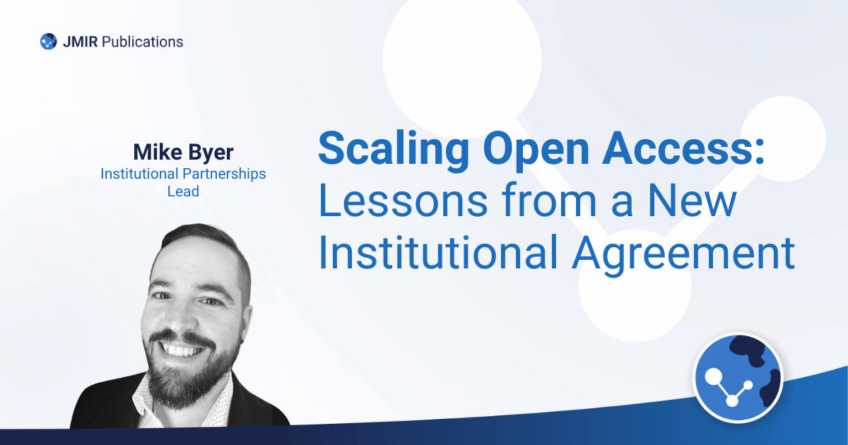 Blog header for Charleston conference featuring photo of Mike Byer
