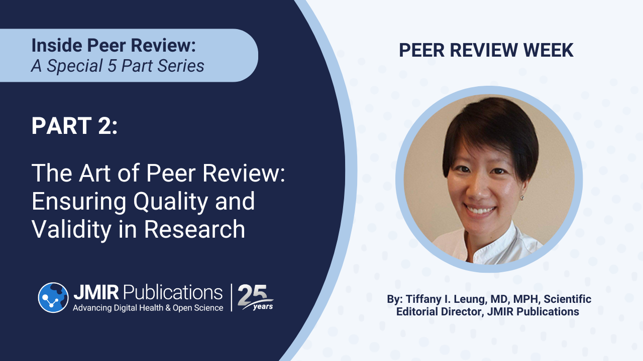 The Art of Peer Review: Ensuring Quality and Validity in Research