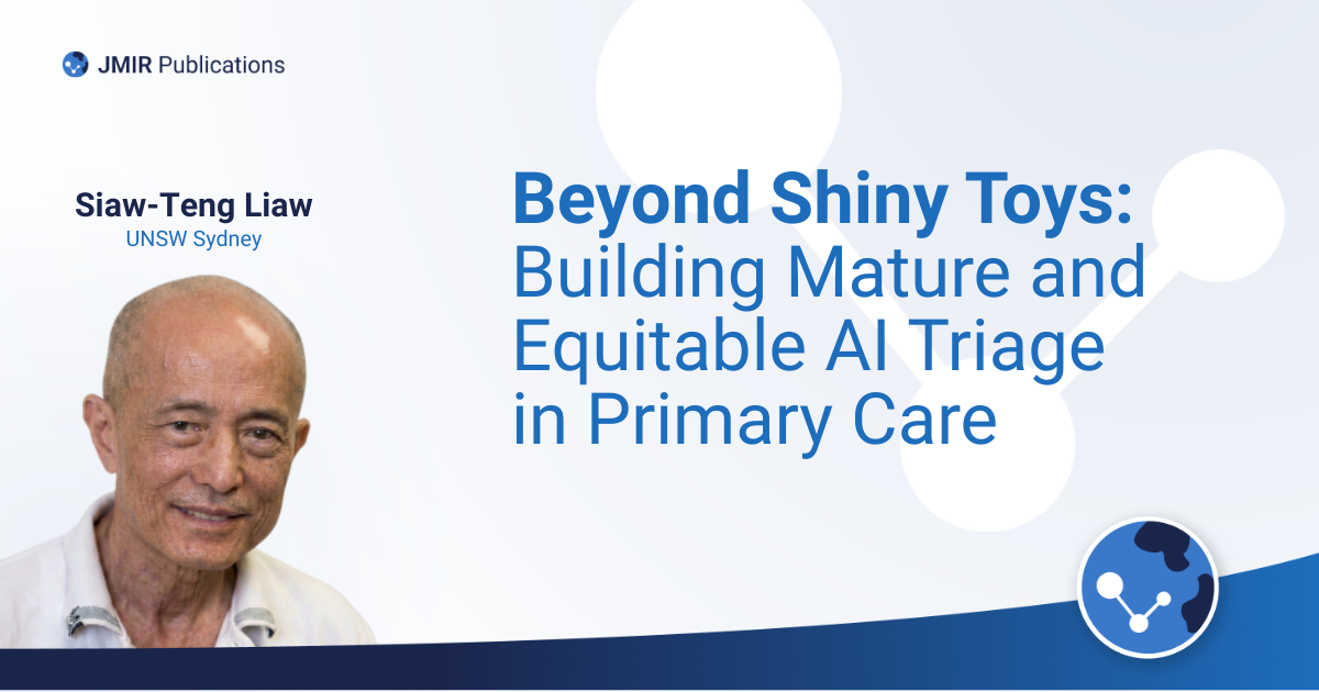 Beyond Shiny Toys: Building Mature and Equitable AI Triage in Primary Care